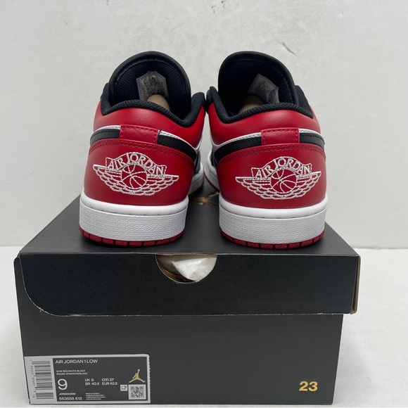 Nike Air Jordan 1 Retro Low “Bred Toe” 2022 - Picture 4 of 4